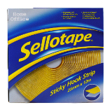 Sellotape Sticky Hook Strip Permanent 25mm x 12m